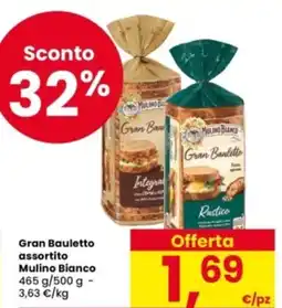 Eurospar Gran Bauletto assortito Mulino Bianco offerta
