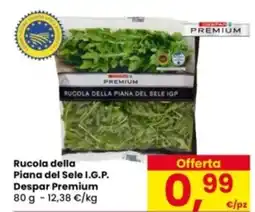 Eurospar Rucola della Piana del Sele I.G.P. Despar Premium offerta