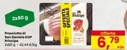 Eurospar Prosciutto di San Daniele DOP Principe offerta