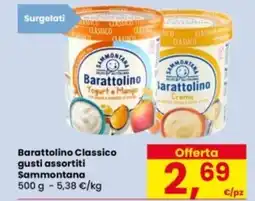 Eurospar Barattolino Classico gusti assortiti Sammontana offerta