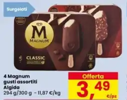 Eurospar 4 Magnum gusti assortiti Algida offerta