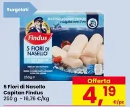 Eurospar 5 Fiori di Nasello Capitan Findus offerta