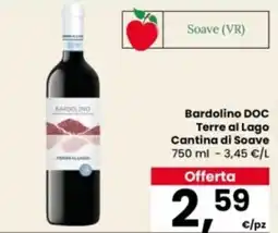 Eurospar Bardolino DOC Terre al Lago Cantina di Soave offerta