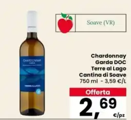 Eurospar Chardonnay Garda DOC Terre al Lago Cantina di Soave offerta