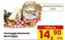 Eurospar Formaggio Bastardo del Grappa offerta