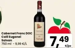 Eurospar Cabernet Franc DOC Colli Euganei Salvan offerta