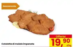 Eurospar Cotoletta di maiale impanata offerta