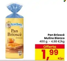 Eurospar Pan Brioscè Mulino Bianco offerta