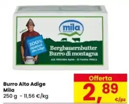Eurospar Burro Alto Adige Mila offerta