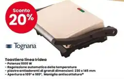 Eurospar Tognana Toastiera linea Iridea offerta