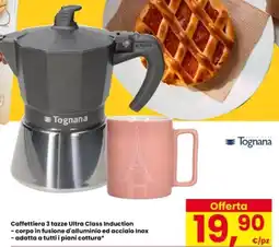 Eurospar Caffettiera 3 tazze Ultra Class Induction offerta