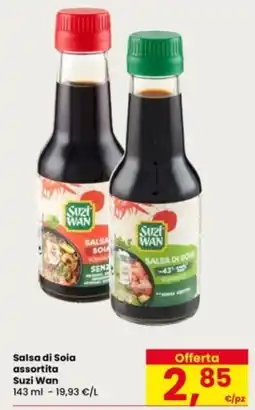 Eurospar Salsa di Soia assortita Suzi Wan offerta