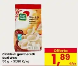 Eurospar Cialde di gamberetti Suzi Wan offerta
