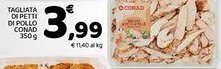 Conad Tagliata di petti di pollo offerta