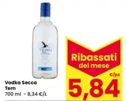 Eurospar Vodka Secca Tern offerta