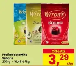 Eurospar Praline assortite Witor's offerta