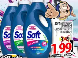 Il Genio Supermercato Soft detersivo lavatrice assortimento offerta