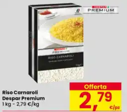 Eurospar Riso Carnaroli Despar Premium offerta