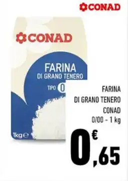 Conad Farina di grano tenero CONAD offerta