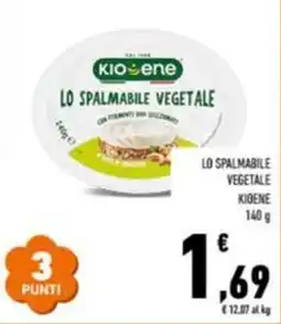 Conad Lo spalmabile vegetale KIOENE offerta