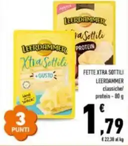 Conad Fette xtra sottili LEERDAMMER offerta