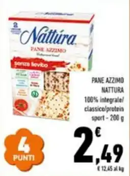 Conad Pane azzimo NATTURA offerta