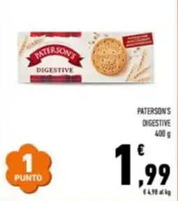 Conad Paterson's digestive offerta