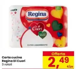 Eurospar Carta cucina Regina Di Cuori offerta