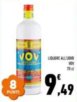 Conad Vov liquore all'uovo VOV offerta