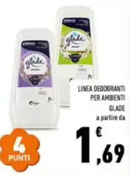 Conad Linea deodoranti per ambienti GLADE offerta