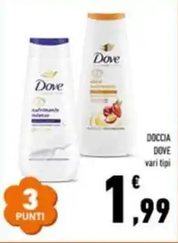 Conad Doccia DOVE vari tipi offerta