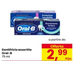 Eurospar Dentifricio assortito Oral-B offerta
