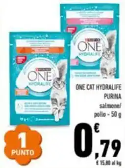 Conad One cat hydralife PURINA offerta