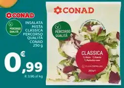 Conad Insalata mista classica percorso qualità CONAD offerta