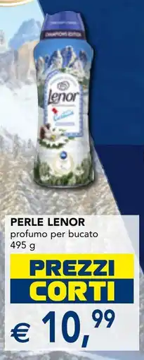 Esselunga Perle lenor profumo per bucato offerta