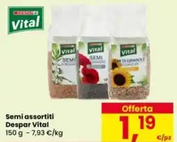 Eurospar Semi assortiti Despar Vital offerta
