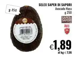 Famila SELEX SAPER DI SAPORI Avocado Hass offerta