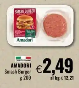 Famila AMADORI Smash Burger offerta