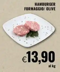 Famila Hamburger formaggio/ olive offerta