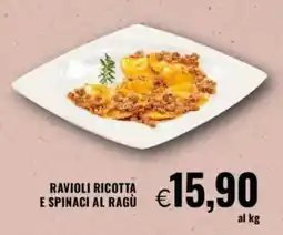 Famila Ravioli ricotta e spinaci al ragù offerta