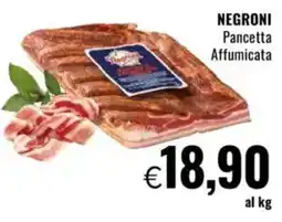 Famila NEGRONI Pancetta Affumicata offerta