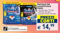 Esselunga Pastiglie per lavastoviglie FINISH offerta
