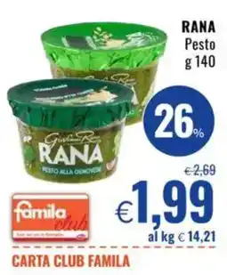 Famila RANA Pesto offerta