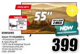 MediaWorld SAMSUNG Smart TV 55U8000FU offerta