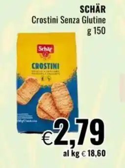 Famila SCHÄR Crostini Senza Glutine offerta