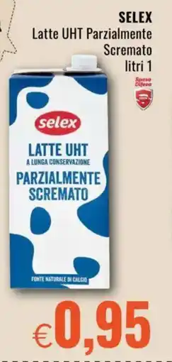 Famila SELEX Latte UHT Parzialmente Scremato offerta