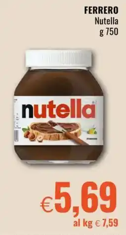 Famila FERRERO Nutella offerta