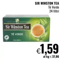 Famila SIR WINSTON TEA Tè Verde 24 filtri offerta