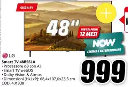 MediaWorld LG Smart TV 48B56LA offerta