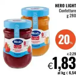 Famila HERO LIGHT Confetture offerta